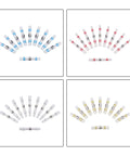 FABULETTA 400-Piece Solder Seal Wire Connectors Kit With Heat Shrink Tubing And Waterproof Butt Terminals For Auto Marine Electronics Assorted Color Coded Insulation Sleeves Making Wiring Easy, assorted connectors