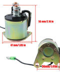 Motor Solenoid Starter Relay For Honda GX160 GX200 Generators And Champion with dimensions 55mm height, 47mm width, 36mm depth