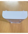 Top view of Water Tank Lid Black Replacement And Cover Set For Capsule Coffee Machines Compatible With Nestle And Nespresso F111EN500 BPA Free