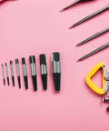 Premium 8 Piece Steel Screw Extractor Kit To Save Your Skin Removing Stripped Bolts And Broken Nuts With Ease For Any Drill Power Tool In A Pinch, eight bits