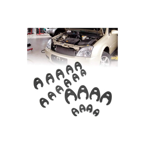 Premium 9 Piece Deep Impact Socket Set For Car Wheel Hub And Axle Nuts, black deep hex sockets for vehicle axle nuts