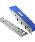 Top Shelf HSS Planer Blades 2 Pack Replacement For 1806B Woodworking Machines, one blade shown with protective holder.