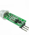 Mini Infrared PIR Motion Sensor Module For Dope Precise Motion Detection Ideal Body Sensor Switch For Smart Home Projects And DIY Security Systems That Delivers Easy Setup, compact green PCB