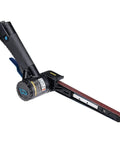 1/2 In By 18 In Pro Grade Belt Air Sander With 360 Degree Belt Rotation Variable Speed Trigger Belt Tension Lever Rear Exhaust