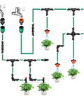 All In One One Quarter Inch Barbed Coupling Fittings Kit For Drip Irrigation 110 Piece Universal Double Barbed Connectors System