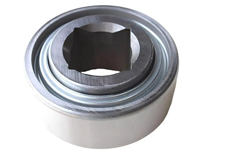 Drivetrain Agri Disc Harrow Bearing for APC Harrow Replaces 6AS09-1-1-8 and DC208TT8, 1-1-8 Inch Square Bore, Triple Lip Seal On Both Sides
