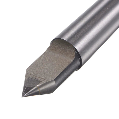 Mt2 Hardened Tungsten Steel Half Notched Dead Center 60 Degree Morse Taper 2mt Tailstock Support Rock Solid Lathe Accessory For Woodworking And Precision Turning