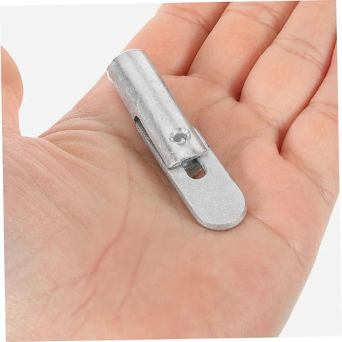 Rugged As Nails Scaffolding Locking Pins Made From Heavy Duty Steel Q235 Set Of Twenty Detachable Coupling Fasteners in hand.
