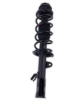 Front Steering And Suspension Kit With Two Front Inner And Outer Tie Rods Two Front Lower Control Arms With Ball Joints Strut And Spring Assemblies And Sway Bar Links For 2012 To 2019 Nissan Versa And 2014 To 2019 Versa Note front strut assembly