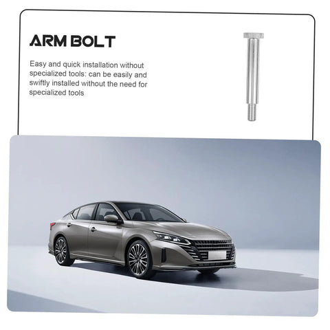 Heavy Duty Rear Suspension Arm Bolt With Badass Durability And A Zero Hassle Fit That Delivers Rock Solid Handling And Keeps Your Daily Driver Rolling Smooth Today, shown beside a car for installation reference.