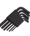 Solid Xixian 6 Pack L Shape Hex Key Wrench Set Made From Tough Carbon Steel For Ycle Fix Ups, 2mm to 6mm in holder