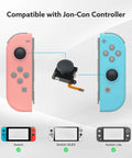 TMR Hall Effect Joystick Replacement Kit 2 Pack, No Drift, 30 in 1 Repair Tool Set for Switch OLED, Switch Lite, and JoyCon Controllers