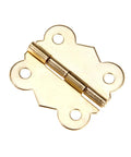 Gold Mini Butterfly Door Hinges 25mm By 20mm With Screws Ideal For Cabinets Drawers Jewelry Boxes And Small Furniture Decorative Hardware Pack Of 10 Dope Brass Finish Hinges For Craft Projects And DIY Upgrades