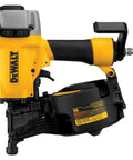 Pneumatic Coil Siding Nailer With Tool Free Adjustable Exhaust For Fencing And Siding Projects Easy To Use Durable Construction