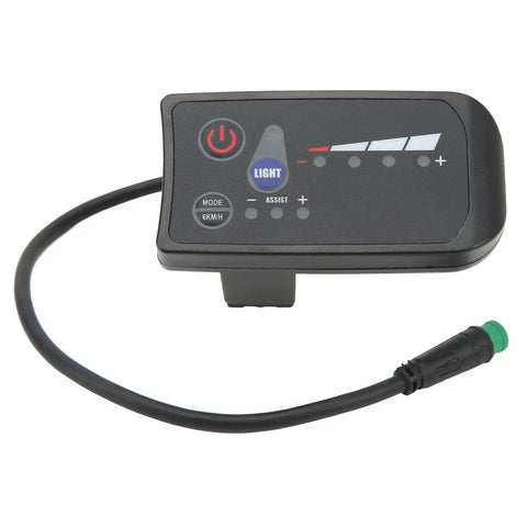 Real Time Bike Power Meter With LED Display And 5 Pin Interface, ABS Weatherproof Housing, Accurate Power Monitoring For Cyclists