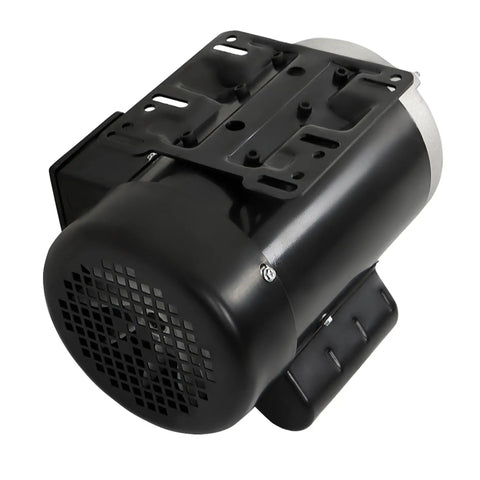1HP 56 Frame Electric Motor 115V 230V Single Phase Farm Duty CW CCW 1725 RPM Five Eighths Inch Shaft Diameter High Torque For Equipment Ideal For Belt Sander Grinder Drill Press And Other Farm Shop Machines