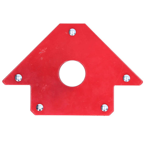 Heavy Duty 4 Inch Magnetic Welding Holder With Strong Magnetism For Iron And Steel Workpiece Clamping Inner Corner Fixture Tool, red magnetic clamp