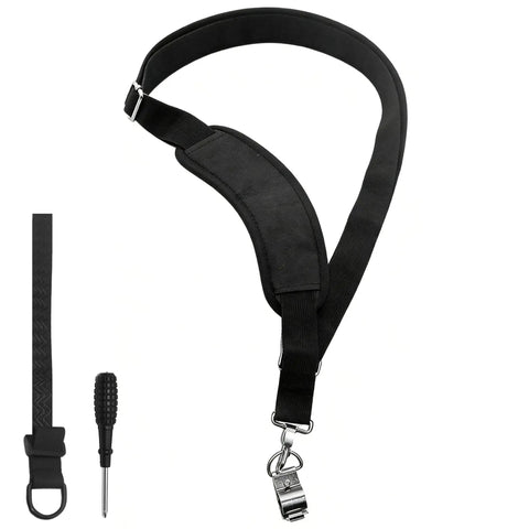 Built Tough Shoulder Strap For Weed Trimmer And Leaf Blower Nylon Belt With Durable Metal Clip Compatible With Greenworks String Trimmers