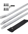 3 Pack 19.5 Inch Straight And Curved Tire Irons Set For Motorcycle Dirt Bike Lawn Mower ATV UTV Tire Changes With Valve Stem Tools