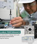 Technician testing Carburetor With Fuel Maintenance Kit For SRM 210 SRM 230 SRM211 GT200 HC150 HC151 PE200 PE201 PPF210 PPF211 Trimmer