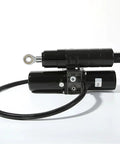 Killer Performance Electric Hydraulic Linear Actuator Motor shown with compact design and hose for precise trailer operation.