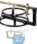 Heavy Duty Motorcycle Tire Changer Stand For 16 To 21 Inch Dirt Bikes Bead Breaker Included Portable Tire Change Tool For Dirt Bike Motocross Garage Use Built To Last, showing steel frame and bead breaker tool.