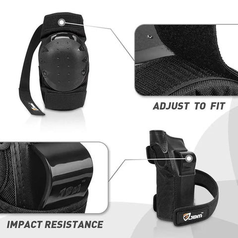 All Ages Skating Protective Gear Set With Helmet Knee Pads Elbow Pads And Wrist Guards for Skateboard Inline and Roller Skating