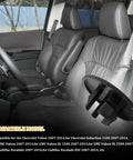 2 Pack Armrest Cover Cap For Chevy Tahoe Cadillac Escalade Suburban Yukon Rear Bucket Seats Left Or Right Replacement Trim Cap In Black