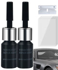 Fix Cracks Fast With Nano Glass Repair Kit For Windshields And Glass Chips Scratches Portable DIY Windshield Repair Tool.
