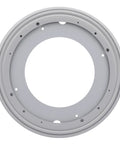 12 Inch Round Lazy Susan Turntable Bearing Plate Heavy Duty Swivel Base, galvanized steel, top view image.