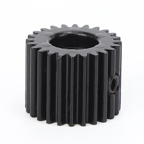High Precision Zinc Alloy Sliding Rail And Toothed Gear Set For DIY Robotics, close-up black toothed gear