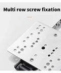 Heavy Duty Side Mounted Ball Bearing Drawer Slides Silent Easy Glide Telescopic Folding Cabinet Insert With Full Extension Roomy Access Cold Rolled Steel Built Tough For Daily Grind At Twenty Inches with multi row screw fixation
