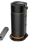 Portable Electric Space Heater With 1500W PTC Ceramic Heating Remote Timer 70 Degree Swing LED Display Child Lock Quick Heat For Office