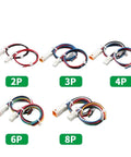 Top Notch Waterproof Jst Connectors 8 Pin Male Female Header Plug Socket With Wire Harness Pigtails 20Awg Cable in various sizes.