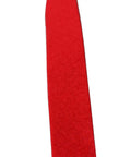 Close-up of Red And White Replacement Piano Spring Rail Felt For Keyboard Maintenance Premium Pressed Felt for Piano Repair, 51.18x0.75 inch.