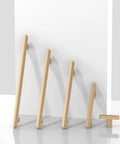 Champagne Bronze Cabinet Pulls 5 Inch 128mm 10 Pack Solid Zinc Alloy Drawer Handles displayed vertically for kitchen use.