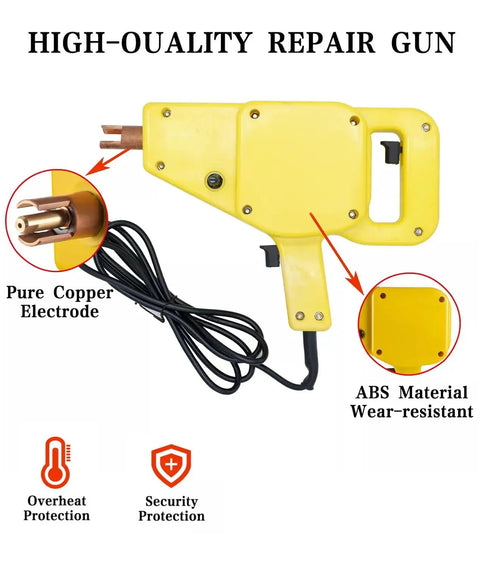 800VA Stud Welder And Dent Puller Kit With Slide Hammer For Auto Body Repair 110V Spot Welding Machine with copper electrode