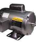 1/2 HP TEFC Electric Motor, 1725 RPM, 115/230V Single-Phase Capacitor-Start, 56 Frame, Rigid Base, side view