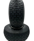 20x8.00-8 Lawn Mower Wheels Gray Set Of 2 With 3/4 Inch Axle And 2.90 Inch Hub, Turf Tread, Fits Many MTD 20-In Models, Budget Friendly Replacement Wheels For Smooth, Stable Yard Work