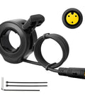 Thumb Throttle For Mid Drive Electric Bikes Waterproof 3 Pin Female Connector Compatible With Bafang BBS01B BBS02B BBSHD Motors