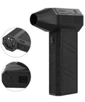 Professional Cordless Air Blower With 180 Watt Brushless Motor Delivering 130000 RPM showcased with USB Type C port and detailed design.