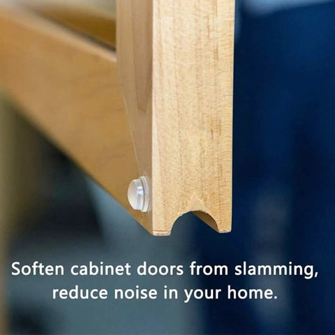 Close-up of a cabinet with soft close door hinge, showcasing smooth closing, part of Soft Close Cabinet Door Hinges 20 Pack.