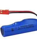 3.7V 800mAh Li Ion Rechargeable Battery With JST Plug And USB Cable For Huina 1337 1338 RC Construction Trucks