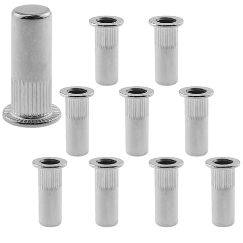 Top Shelf M5 Sealed Rivet Nuts Crafted From 304 Stainless Steel Offer Rock Solid Threaded Inserts For Furniture And Machinery With A Snug Fit That Never Slips Or Strips During Use
