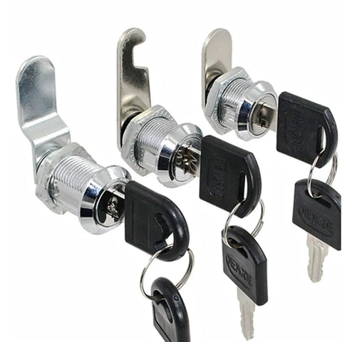 Universal Safe Cam Cylinder Lock 16 20 25 30mm With Keys For Mailbox File Cabinet And Drawer Durable Tongue Lock Security Lock Easy Install