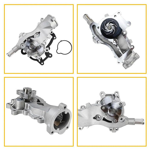 Tough As Nails Coolant Water Pump With Gaskets Fits Buick Encore Chevy Cruze Sonic Trax 1 4L Engine from multiple angles.