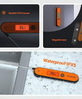 Instant Read Meat Thermometer With 3 To 5 Second Quick Read Digital Waterproof Rechargeable Thermometer With Backlight And Magnetic Clip