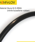 O-Ring Replacement Seal For CL200 CL220 Pool Chlorinator Lid 5 1/8 In ID X 5 1/2 In OD 2-Pack Plug-And-Play Easy Install No Tools Required Fits Replacement Parts, Buna-N black rubber