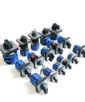 Heavy Duty 2 Position Changeover Switch With 8 Terminals For 440V 20A Power Transfer Rotary Cam Selector Ideal For Motors Water Pumps And Generators Flame Retardant PC Housing Copper Contacts Silver Alloy For Low Arc High Temp Resistance, rotary cam switch set