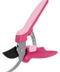 Floral Pruning Shears For Light Pruning And Deadheading Pink Rose Petal Color Dope Garden Gift For Women High Quality Plant Cutting Scissors Ergonomic Grip For Comfortable Use And Precise Cuts